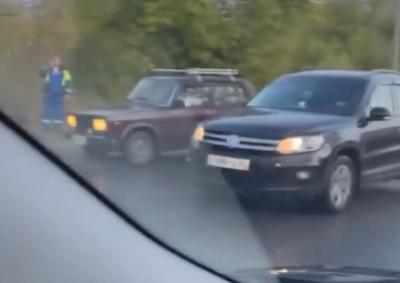 В Рязани на Ряжском шоссе произошло два ДТП